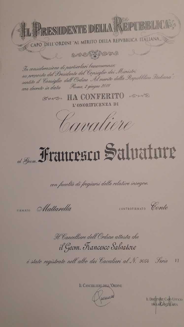 Un riconoscimento inaspettato!