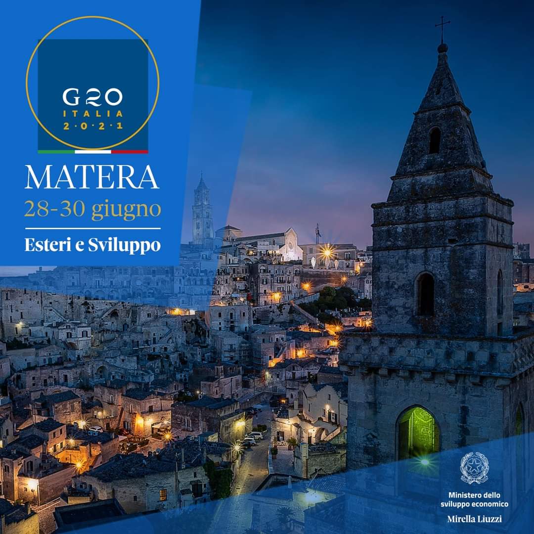 Il “G20 degli Esteri e della Cooperazione” è la prova che Matera può essere Laboratorio privilegiato per il PNRR